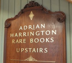 Adrian Harrington Rare Books open for business in Tunbridge Wells!