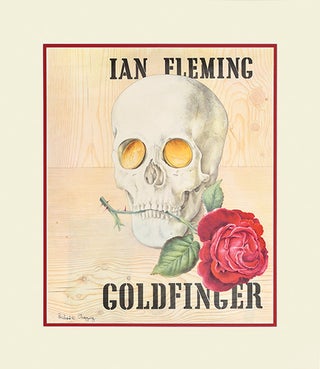 Item #155915 Goldfinger artwork. An original full-colour proof of the front cover illustration...