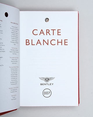 Carte Blanche.