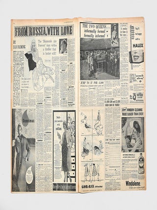 From Russia, With Love; [together with] On Her Majesty's Secret Service; [and] Murder Before Breakfast [From a View to a Kill]. In the Daily Express.