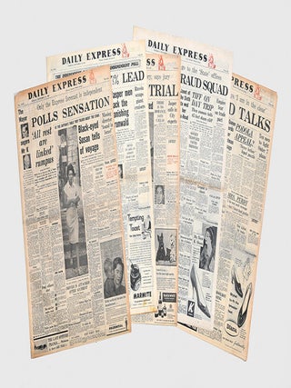 From Russia, With Love; [together with] On Her Majesty's Secret Service; [and] Murder Before Breakfast [From a View to a Kill]. In the Daily Express.