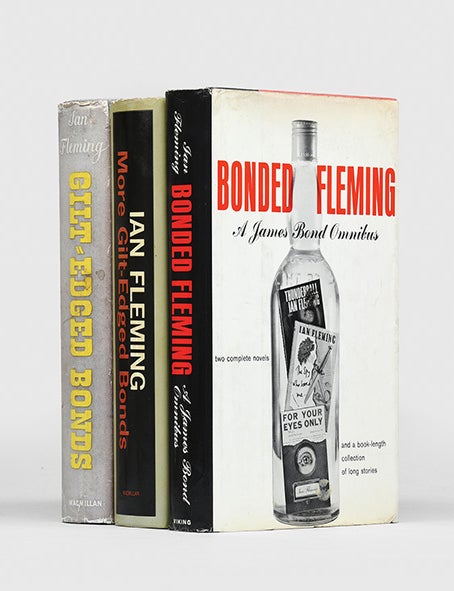 Item #156634 Three US Bond Omnibuses. [Gilt-Edged Bonds; More Gilt-Edged Bonds; Bonded Fleming]. Ian FLEMING.