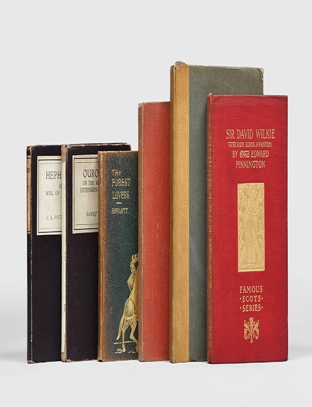 Item #156685 Collection of seven volumes from the author's library. Ian FLEMING.