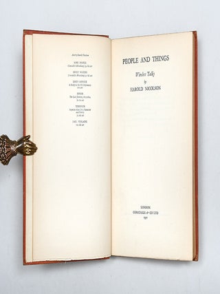 Collection of seven volumes from the author's library.