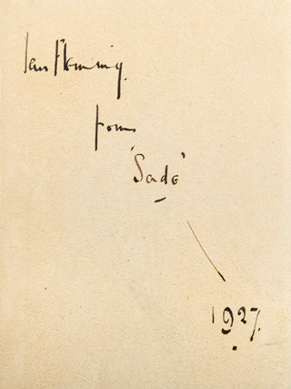 Collection of seven volumes from the author's library.