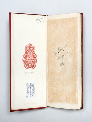 Collection of seven volumes from the author's library.
