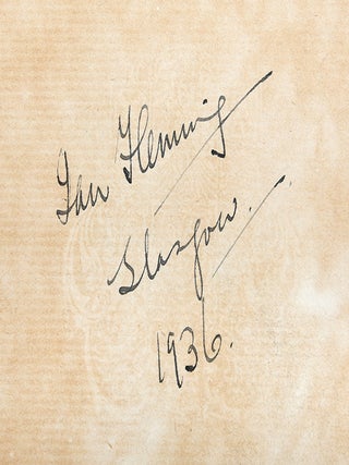 Collection of seven volumes from the author's library.