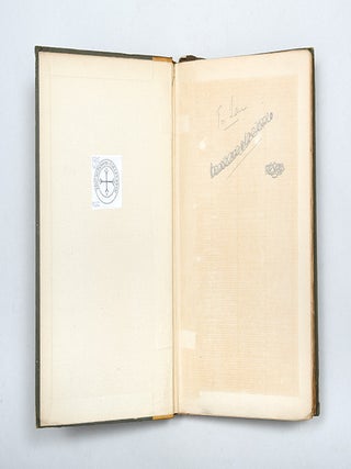 Collection of seven volumes from the author's library.