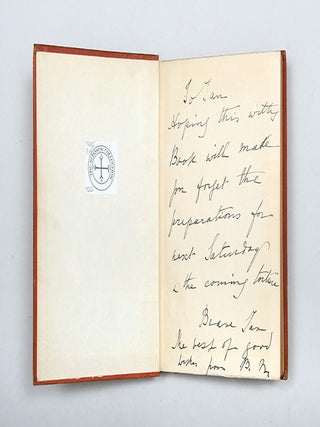 Collection of seven volumes from the author's library.