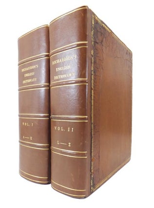 Item #25065 A New Dictionary of the English Language. Charles RICHARDSON