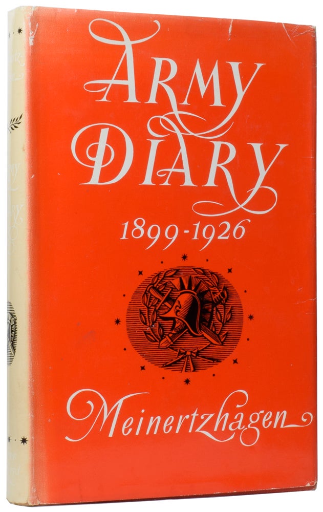 Item #42571 Army Diary 1899-1926. Colonel Richard MEINERTZHAGEN.