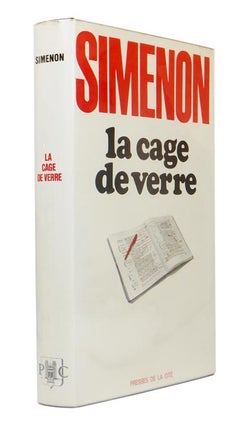Item #43508 La Cage de Verre (Text is in french). Georges SIMENON