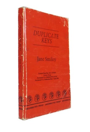 Item #44418 Duplicate Keys. Jane SMILEY, born 1949