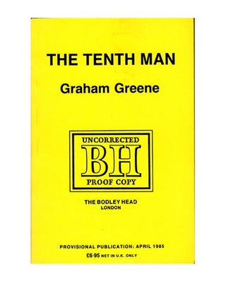 Item #44823 The Tenth Man. Graham GREENE