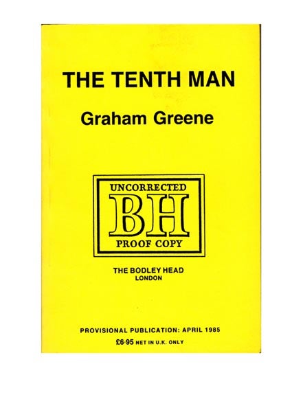 Item #44823 The Tenth Man. Graham GREENE.
