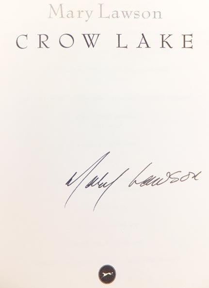 Item #45883 Crow Lake. Mary LAWSON, born 1946.