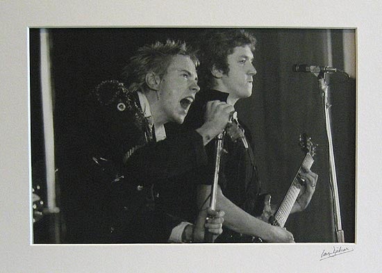 Item #46539 Notre Dame / The Sex Pistols 1976. SEX PISTOLS, Ian Dickson.
