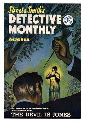 Item #46795 The Devil is Jones [and] The Startled Face of Death [in] Street & Smith's Detective...