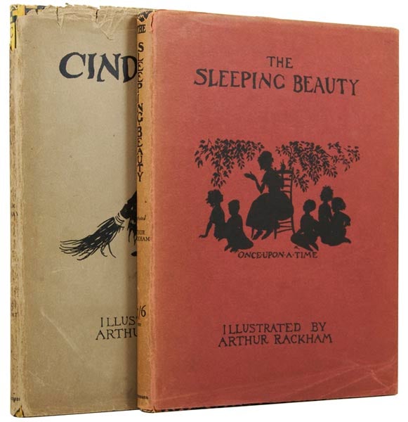 Item #47945 Cinderella. Together with The Sleeping Beauty. Illustrated by Arthur Rackham. C. S. EVANS, Charles Seddon, Arthur RACKHAM.