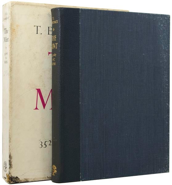 Item #48155 The Mint, by 352087 A/c Ross A Day-book of the R.A.F.Depot between August and December 1922 with later notes. T. E. LAWRENCE.