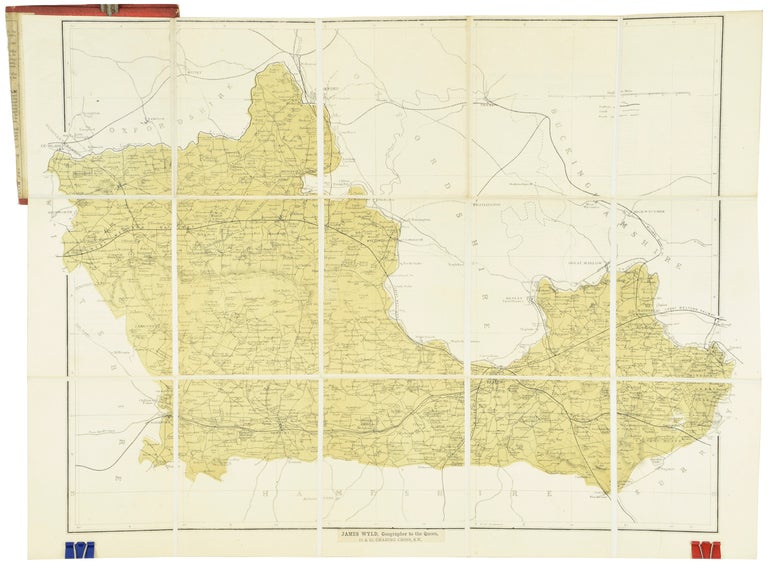 Item #48705 Berkshire [Map]. James WYLD.