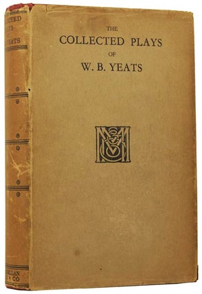 Item #49218 The Collected Plays of W. B. Yeats. W. B. YEATS