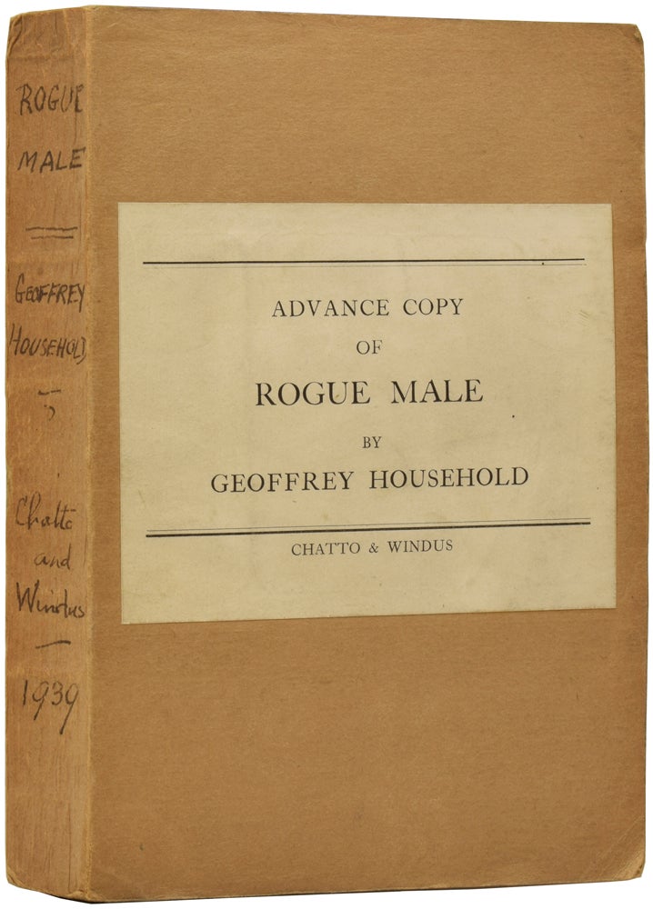 Item #49232 Rogue Male [aka Man Hunt]. Geoffrey HOUSEHOLD.