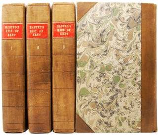 Item #49288 The History and Topographical Survey of the County of Kent. Containing the Antient...