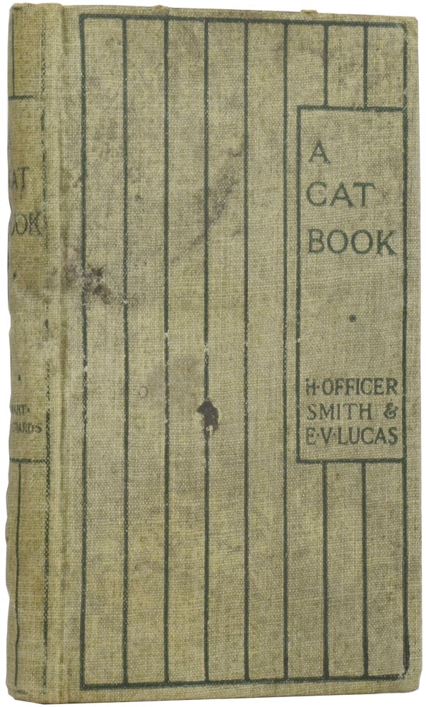 Item #50327 A Cat Book. The Dumpy Books for Children No. 6. E. V. LUCAS, H. Officer SMITH.