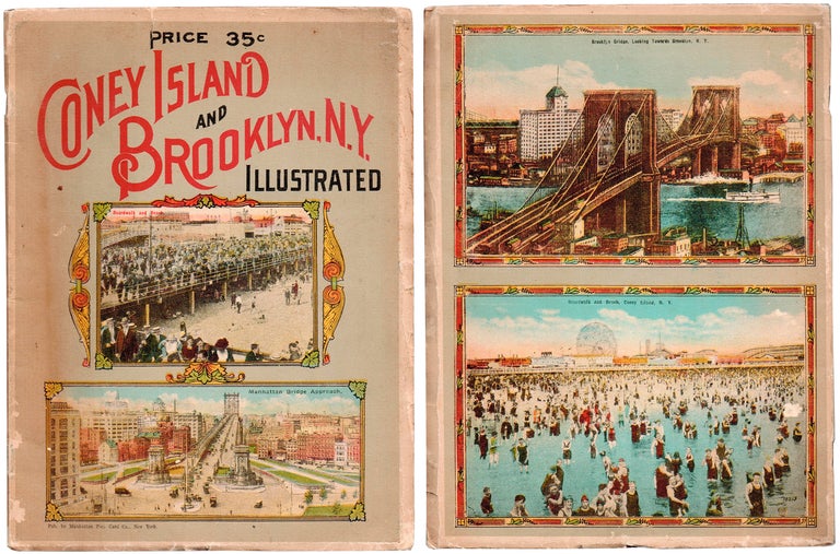Item #50592 Coney Island and Brooklyn, N.Y., Illustrated. ANONYMOUS.