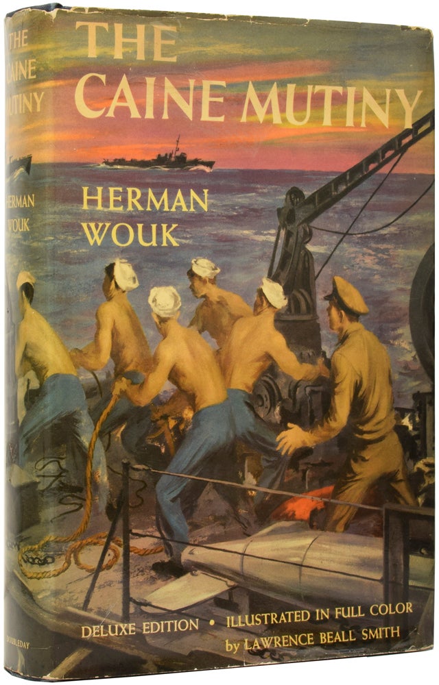 Item #50883 The Caine Mutiny. A Novel of World War II. Herman WOUK, born.