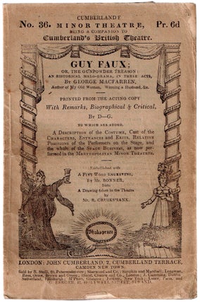 Item #51034 Guy Faux [Fawkes]: Or, the Gunpowder Treason: An Historical Melo-Drama, in Three...