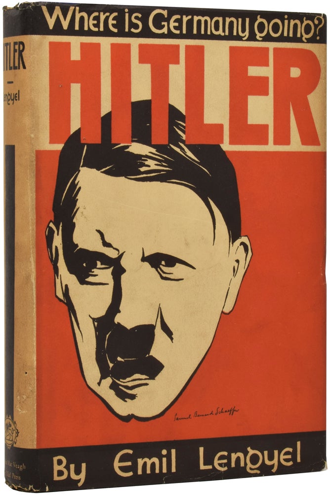 Item #51592 Hitler. Where is Germany Going? Emil LENGYEL.
