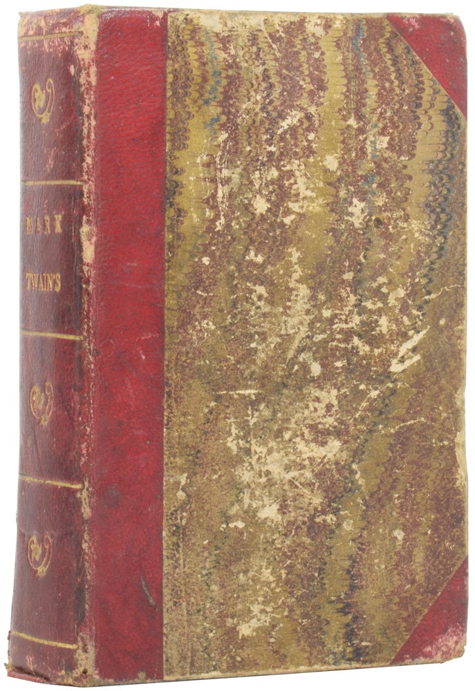 Item #51825 Mark Twain's Pleasure Trip on the Continent. The complete work previously issued under the title of "The Innocents Abroad" and the "New Pilgrim's Progress" Mark TWAIN, Samuel Langhorne CLEMENS.