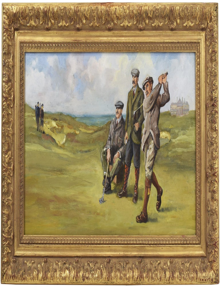 Item #52236 [Golf scene]. ANON.