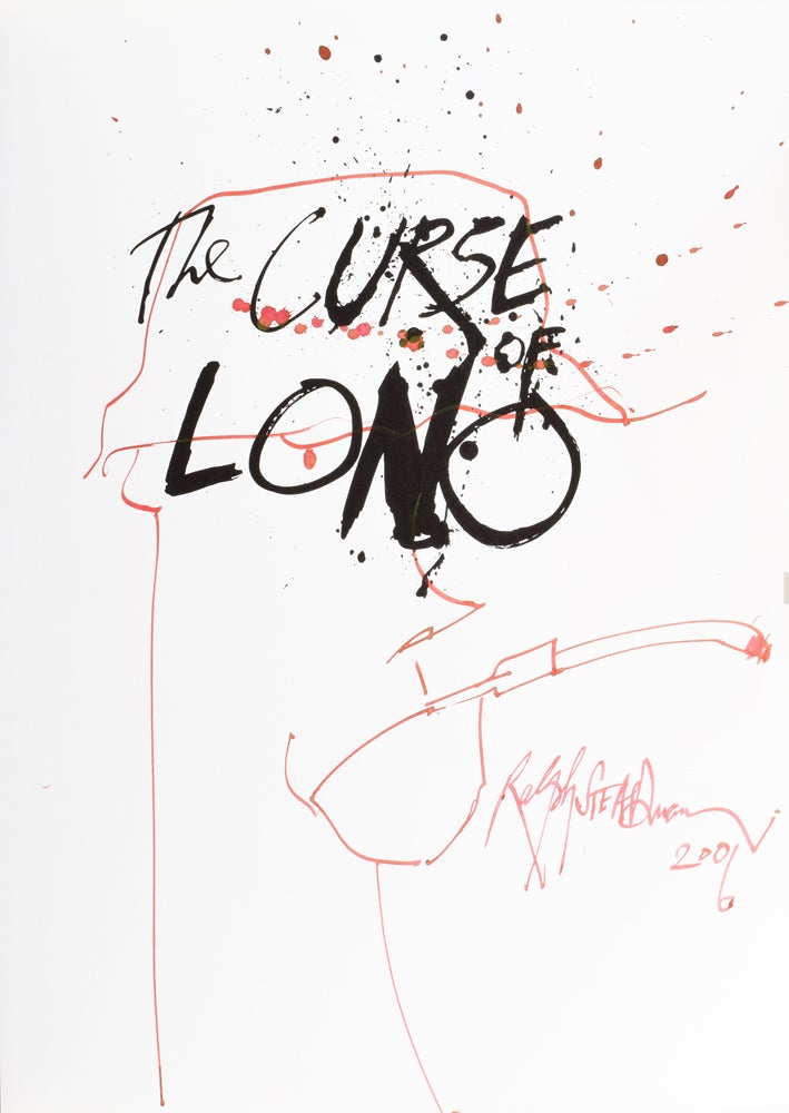 Item #52254 The Curse of Lono (with fine painting of Thompson). Hunter S. THOMPSON, Ralph STEADMAN.