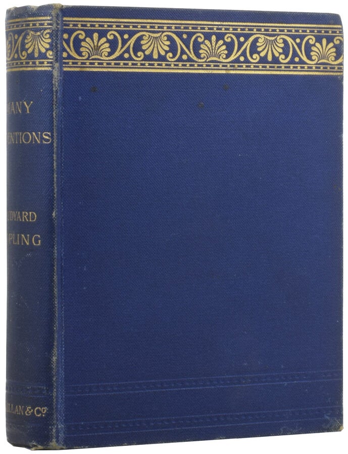 Item #52519 Many Inventions. Rudyard KIPLING, Joseph.