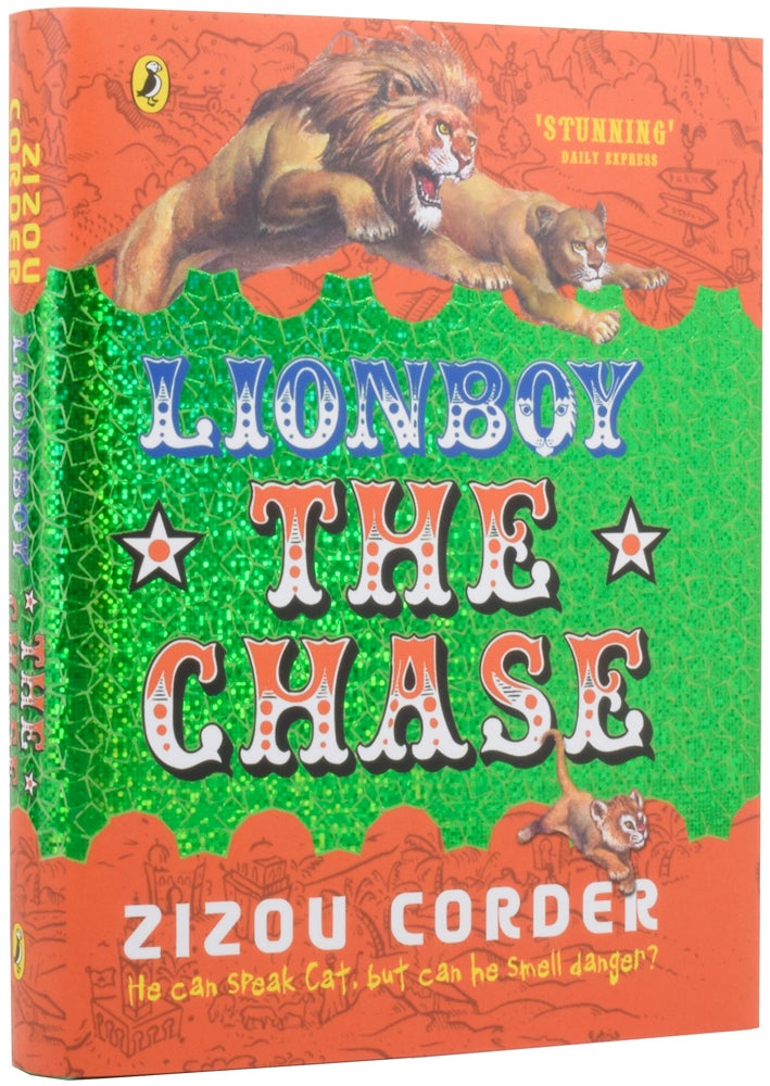 Item #52851 Lionboy: The Chase. Louisa YOUNG, Isabel Adomakoh YOUNG.