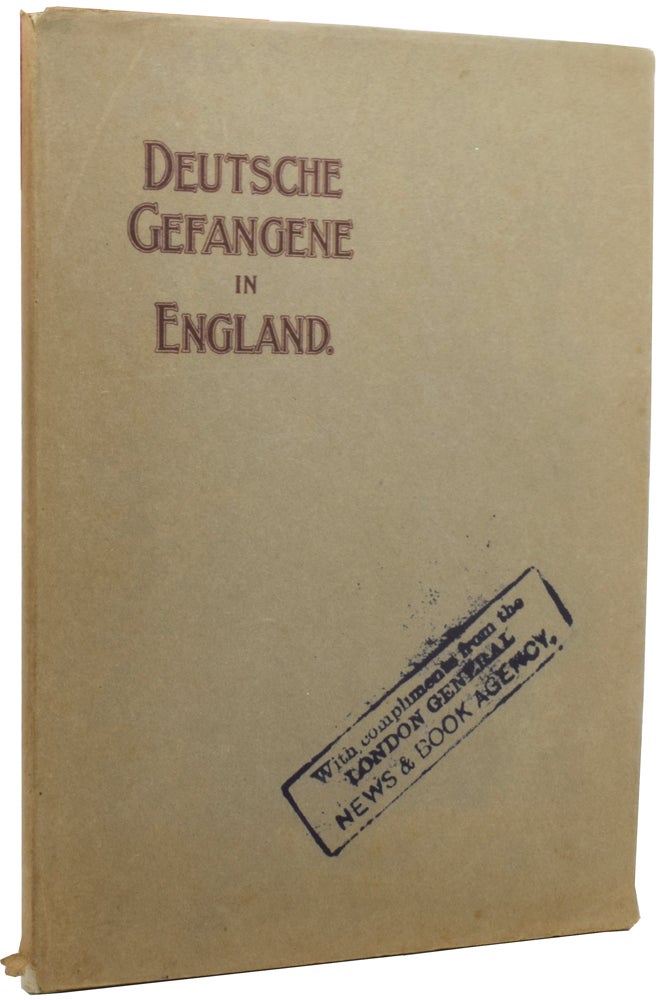 Item #53140 Deutsche Gefangene in England [German Prisoners in England]. ANONYMOUS.