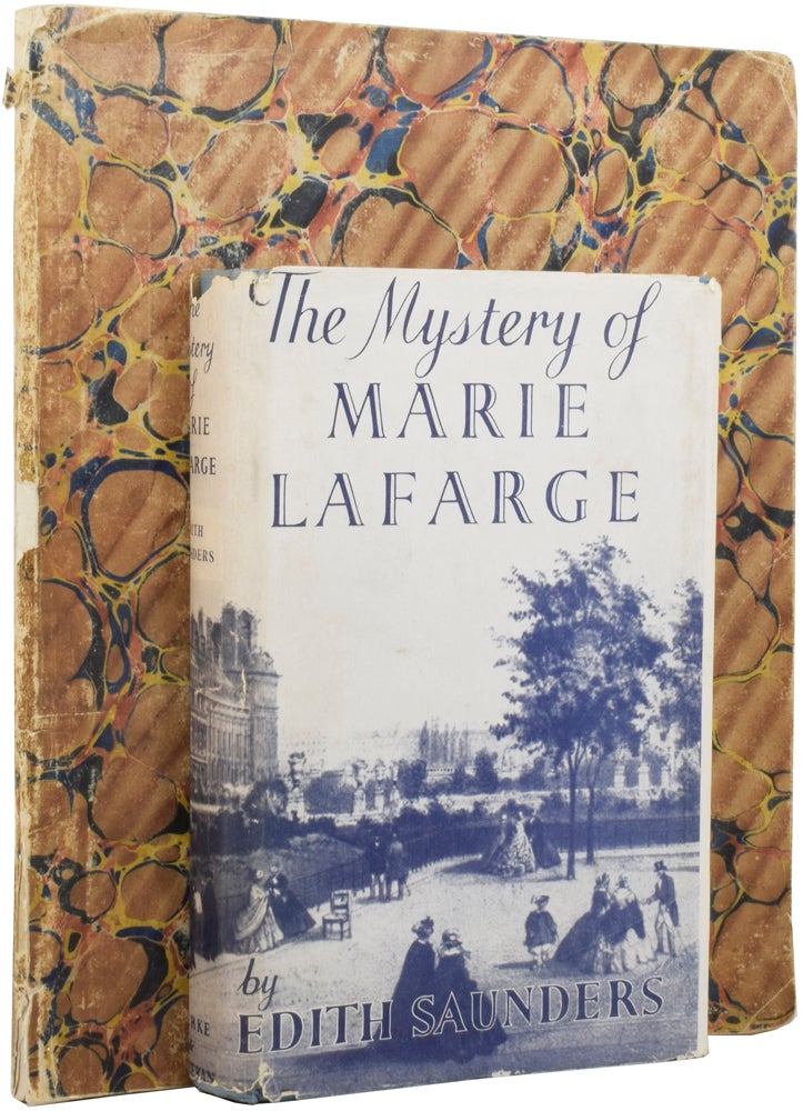 Item #53324 [The Trial of Madame Laffarge for Poisoning her Husband], The Mystery of Marie Lafarge. Edith SAUNDERS.