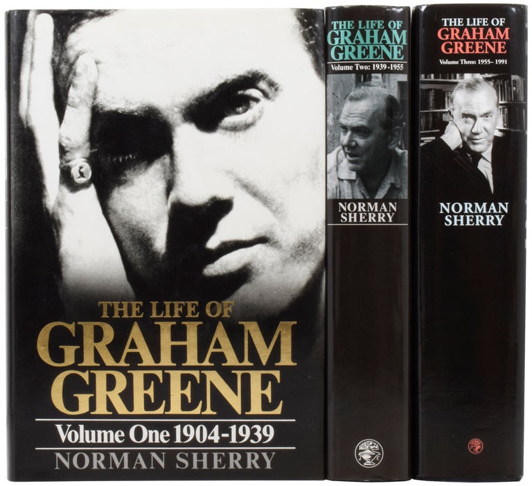 Item #53409 The Life of Graham Greene: Volume One, 1904-1939 [together with] Volume Two, 1939-1955 [and] Volume Three, 1955-1991. Norman SHERRY, Graham GREENE.