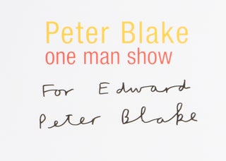 Peter Blake: One Man Show.