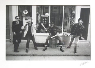 Item #53783 A Box of Punks. Original Photographs. Ramones The Clash, Siouxsie, Jam, Shane McGowan...
