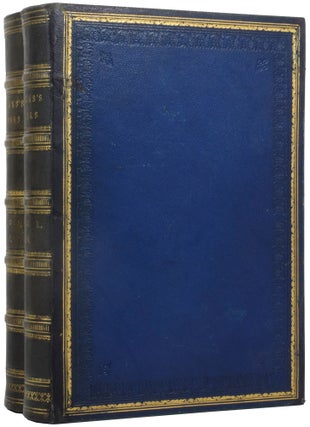 Item #53800 The works of robert burns. Illustrated by an Extensive Series of Portraits and...