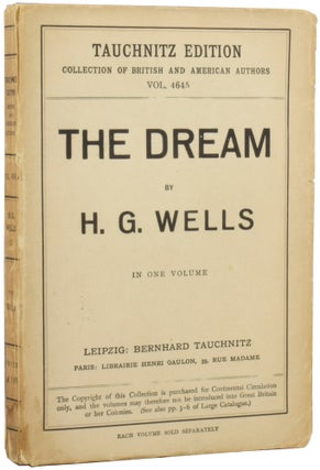 Item #53868 The Dream. H. G. WELLS, Herbert George