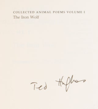 Collected Animal Poems: The Iron Wolf; What is the Truth?; A March Calf; The Thought-Fox.