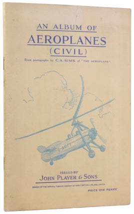 Item #54525 An Album of Aeroplanes (Civil). [Player's Cigarette Cards Album]. ANONYMOUS