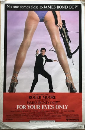 Item #54734 [MOVIE POSTER] For Your Eyes Only. EON Productions