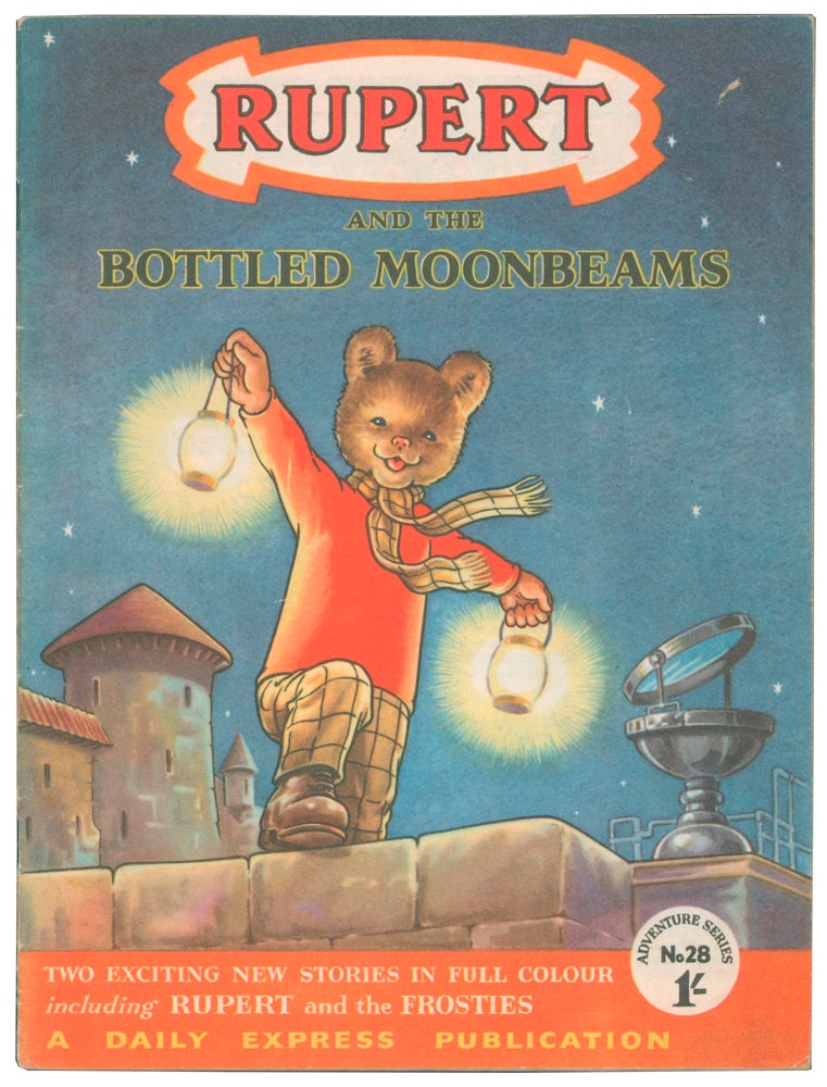 Item #55101 Rupert and the Bottled Moonbeams [and Rupert and the Frosties]. Adventure Series No. 28. Enid ASH, Alex CUBIE, illustrators.