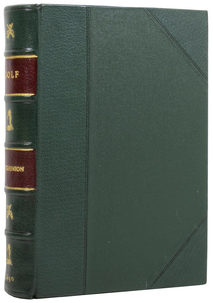 Item #55119 Golf. With contributions by Lord Wellwood; Sir Walter Simpson, Bart.; Right Hon. A.J. Balfour; M.P. Andrew Lang; H.S.C. Everard; and others. Thomas HODGE, Harry FURNISS, Ill, GOLF, Badminton Library.